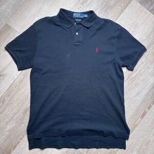 Vintage Polo Ralph Lauren Men’s Polo Shirt Size Medium Black
